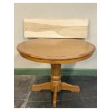Oak Pedestal Dining Table