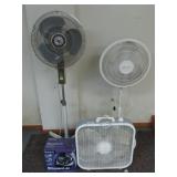 Assorted Electric Fans