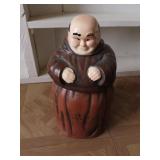 Figural Monk Cookie Jar