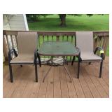 Three-Piece Patio Table And Chair Set