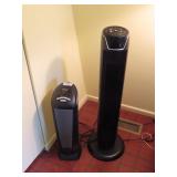 Tower Fan And Ceramic Heater