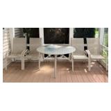 Patio Table & Four Chairs