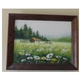 Artist Signed Original Acrylic Painting