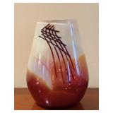 Peter Gudrunas Art Glass Vase