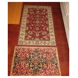 Decorative Accent Rugs, Pair
