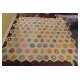 Grandmother's Flower Garden Quilt