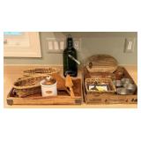 Wood Serving Ware, Baskets & Kitchen Decor