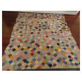 Clamshell Scrap Quilt Top