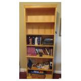 Maple Finish Bookcase