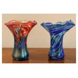 Glass Eye Art Glass Vases