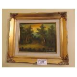 Signed Landscape Painting