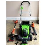 Greenworks & Black+Decker Lawn Equipment