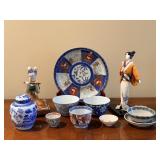 Asian Porcelain And Decorative Figures