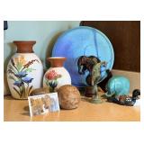 Decorative Carved Ceramics & Figures