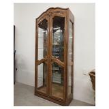 Thomasville Lighted Curio Cabinet