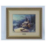 'Sunday Evening Sleigh Ride' - Thomas Kinkade