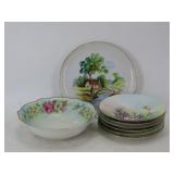 Floral Porcelain/Ceramic Dinnerware