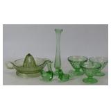 Uranium & Green Depression Glass