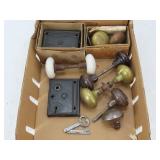 Vintage Door Knobs & Mortise Lock Boxes