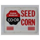 Farm Bureau Co-Op Seed Corn Sign