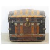 Dome Top Travel/Steamer Trunk
