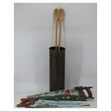 Hand Painted Saws & Utensil Sand