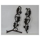 Cast Iron Grape & Cable Decoration