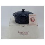 Longaberger American Eagle Covered Casserole