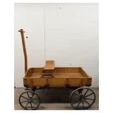 Oak Wagon With Iron Wheels