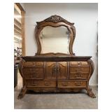 Michael Amini AICO Eden Dresser With Mirror