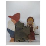 Wooden Cut-Out Lawn Decorations