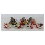Ceramic Cats In Teacups
