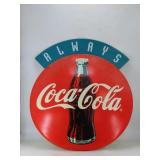 Coca-Cola Button Style Sign