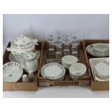 Royal Holly Holiday China Set