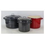 Enamelware/Graniteware Pots