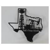 Nick's Texas Oil Well Wall Art