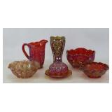 Assorted Carnival Glass