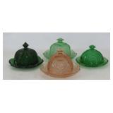 Dome Covered Butter Dishes