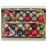 Mercury Glass Christmas Ornaments