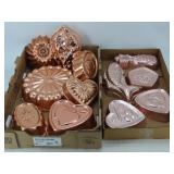 Copper Finish Aluminum Cake Molds