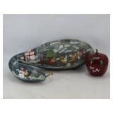 Hand Painted Dried Gourd Decorations