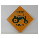 Deere Crossing Novelty Sign