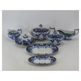 Royal Staffordshire Flow Blue