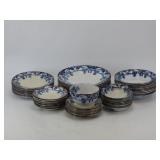 Royal Staffordshire Flow Blue