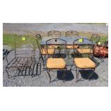 Iron Patio Dining Set