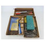 Drill Bits, Files And Padlocks