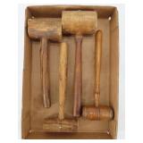 Wooden Mallets And Gavel