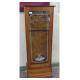 Wooden Glass Front Gun Cabinet