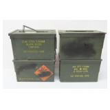 Military Metal Ammo Cans