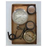 Vintage Ashcroft Pressure Gauges